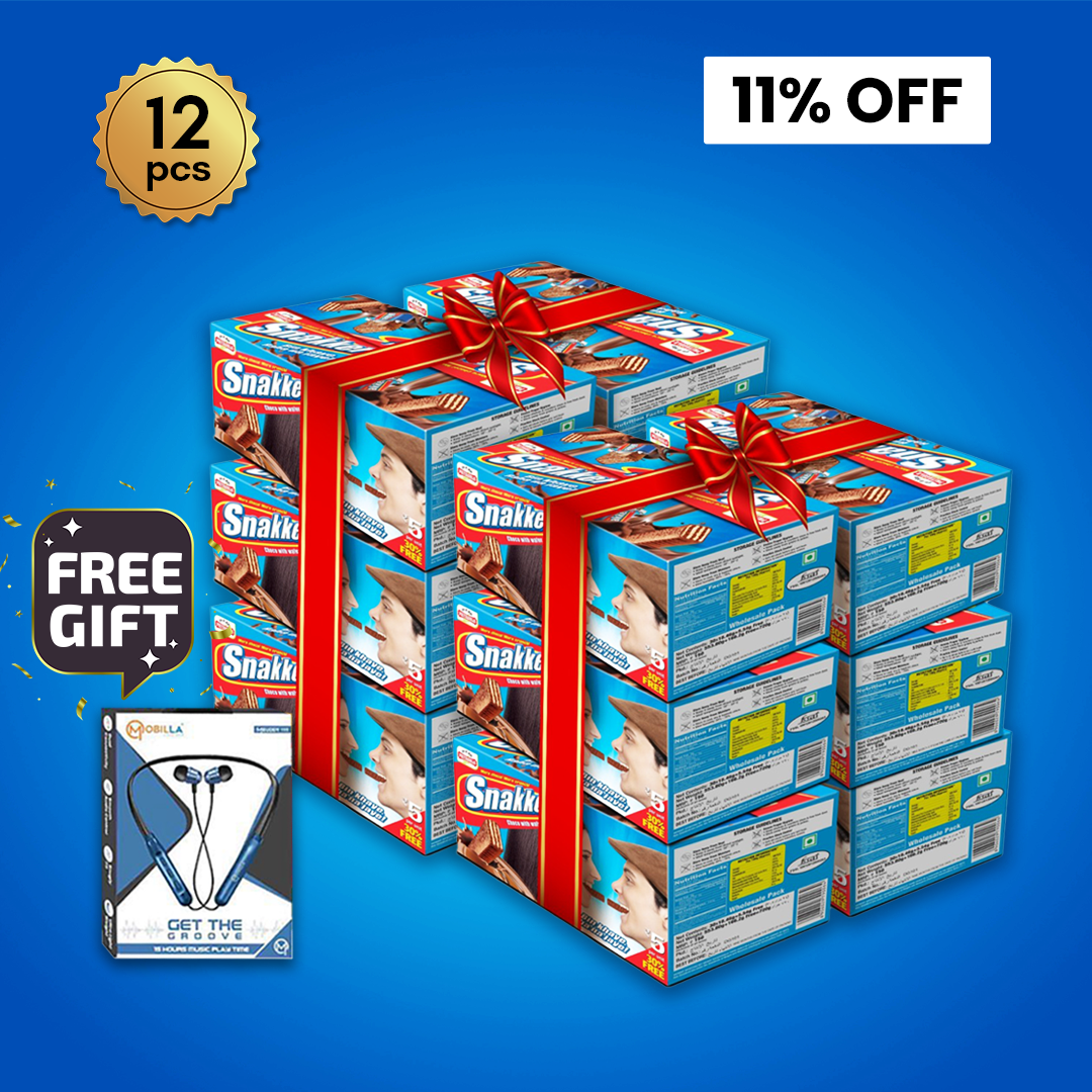 (Pack of 12) Snakker Box