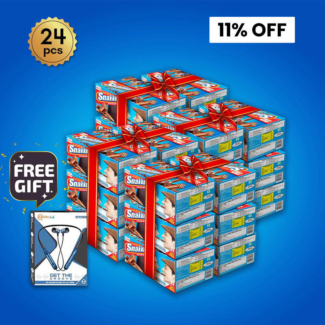 (Pack of 24) Snakker Box Offer