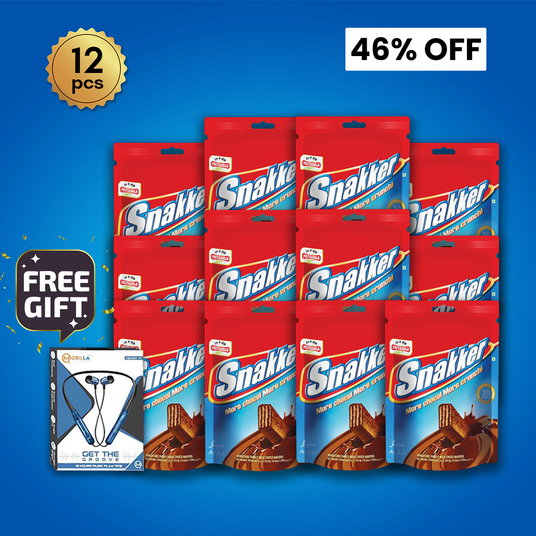 (Pack of 8) Snakker Pouch